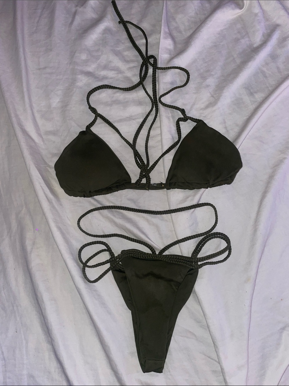 Forever 21 Olive Green Bikini Set 🫒 - Picture 1 of 2